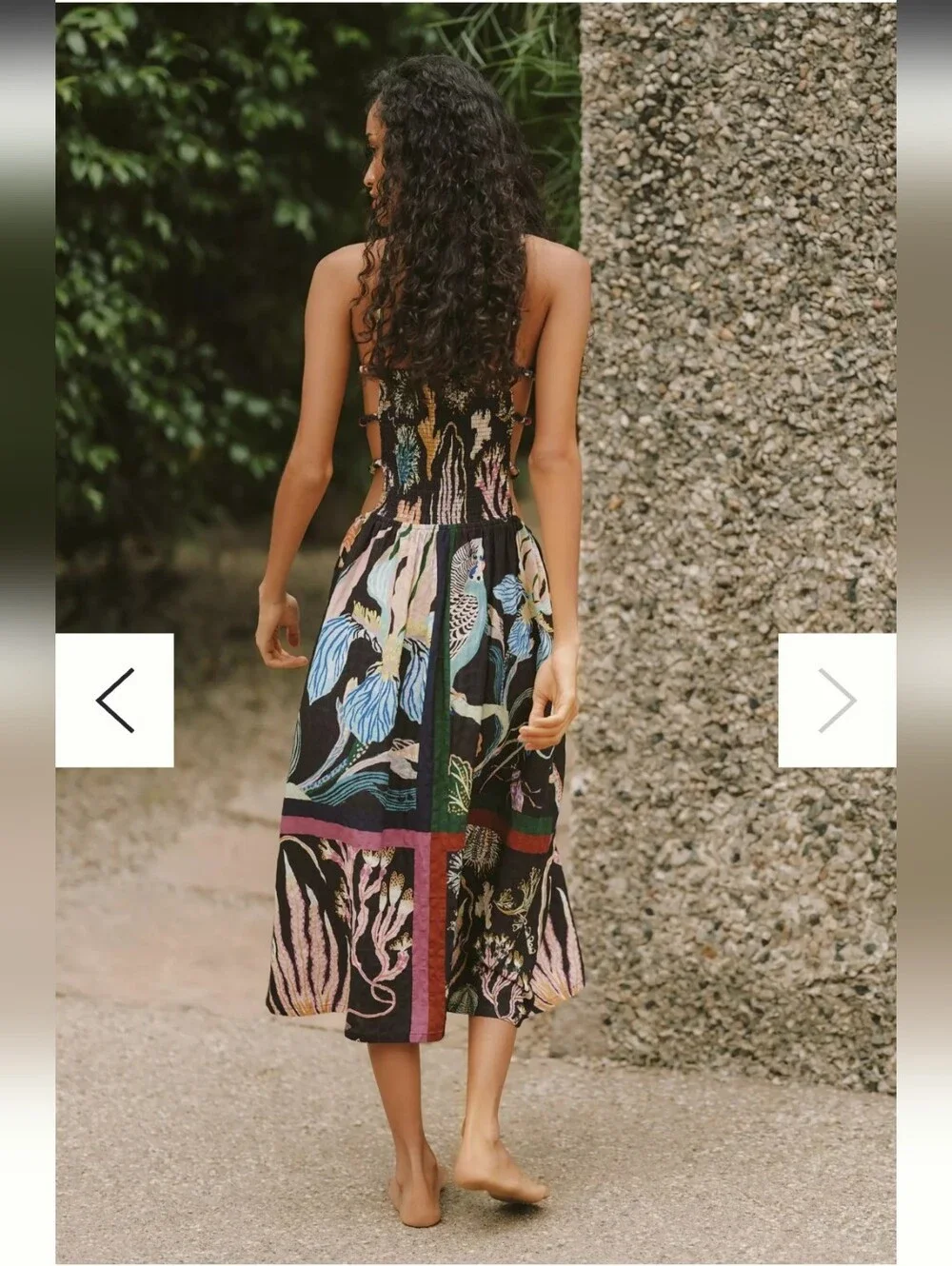 NWT Celandine x Sarah Gordon Cutout Midi Dress